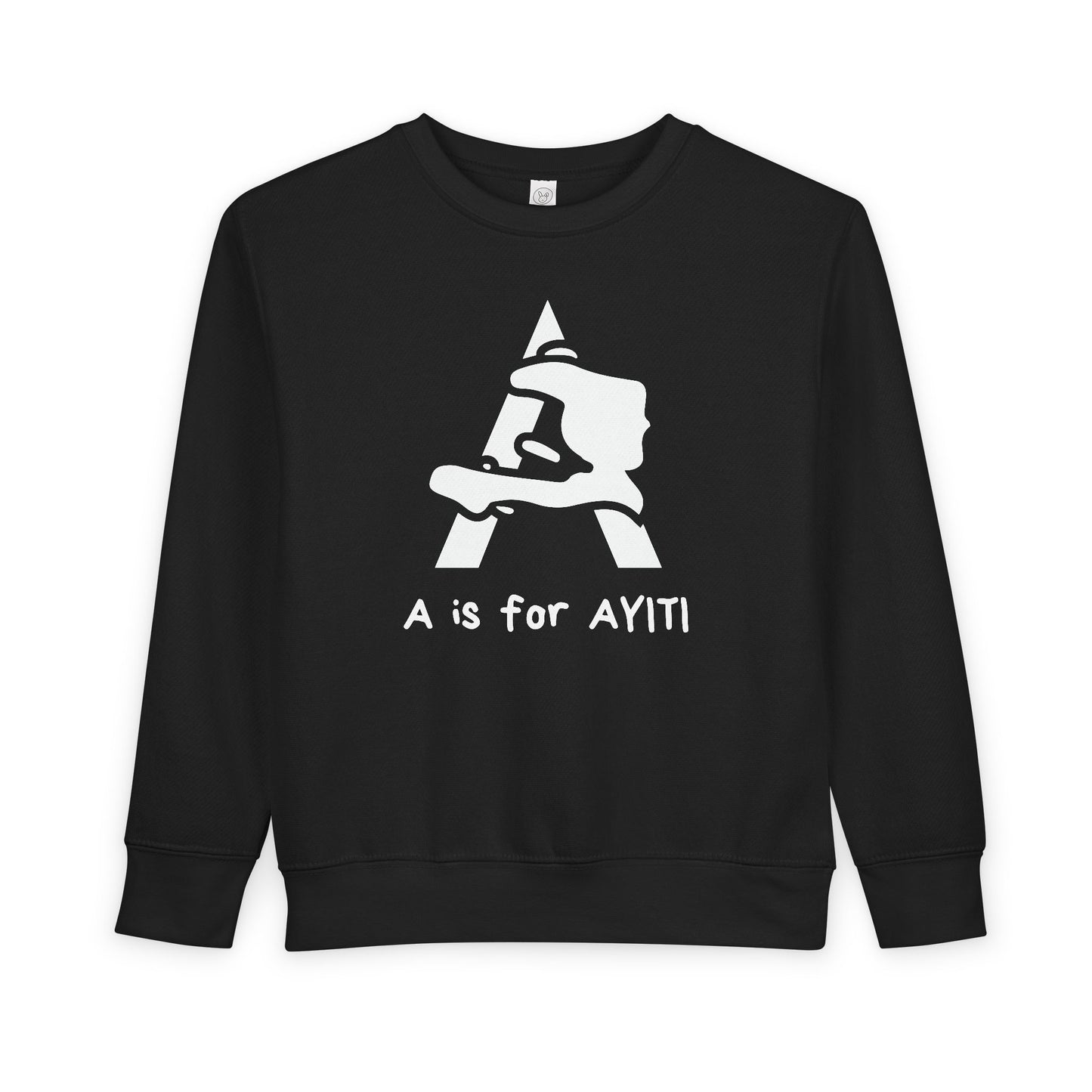 "A is for Ayiti" Toddler Sweatshirt