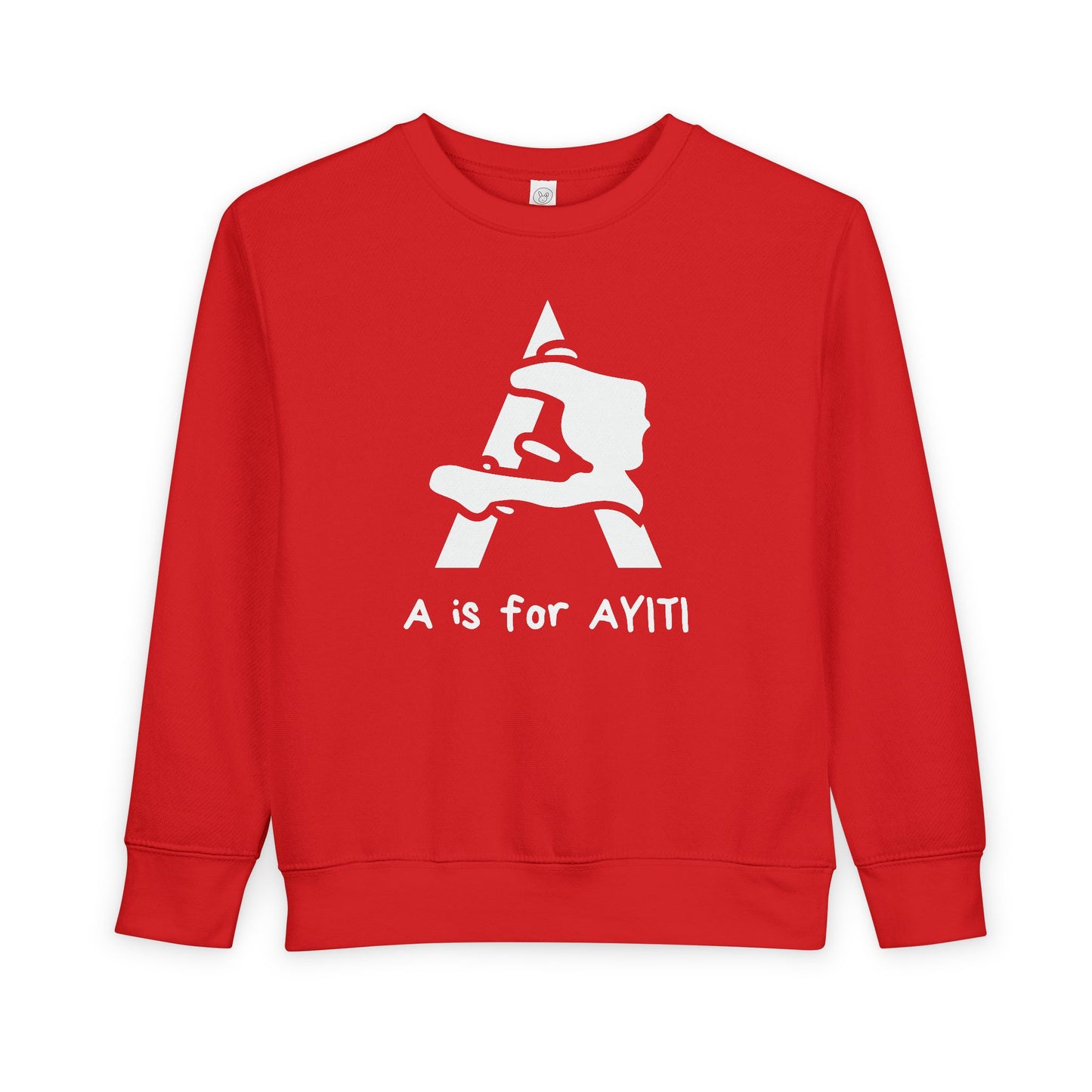 "A is for Ayiti" Toddler Sweatshirt