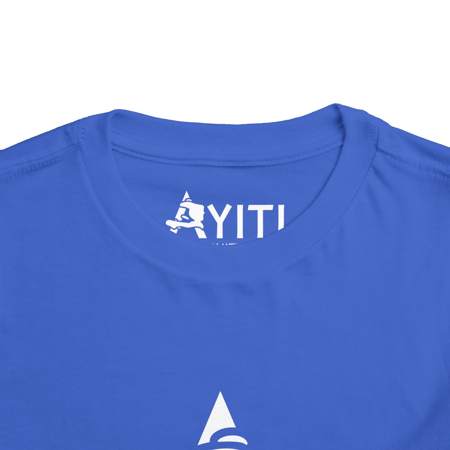 “A is for Ayiti” Toddler Tee - Reclaiming the Name of Our Homeland