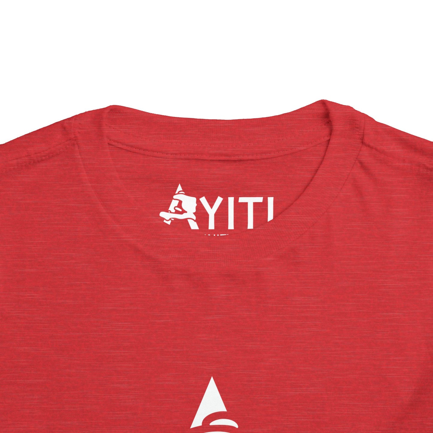 “A is for Ayiti” Toddler Tee - Reclaiming the Name of Our Homeland