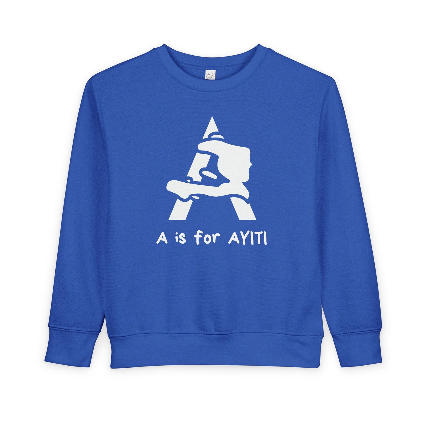 "A is for Ayiti" Toddler Sweatshirt