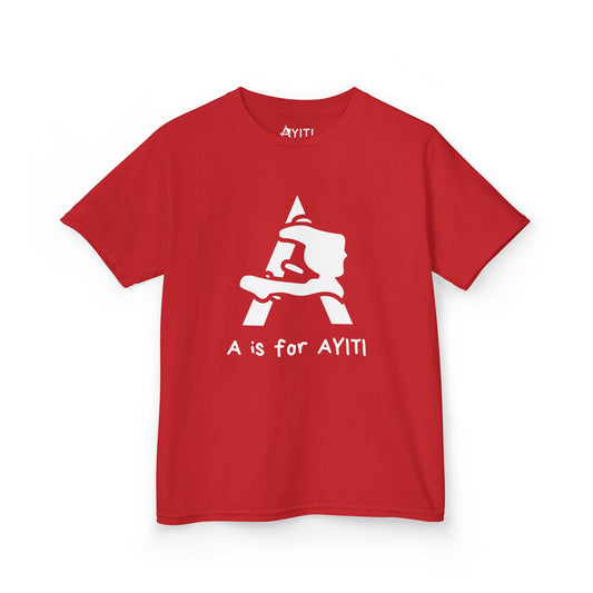 “A is for Ayiti” Youth Tee - Reclaiming the Name of Our Homeland