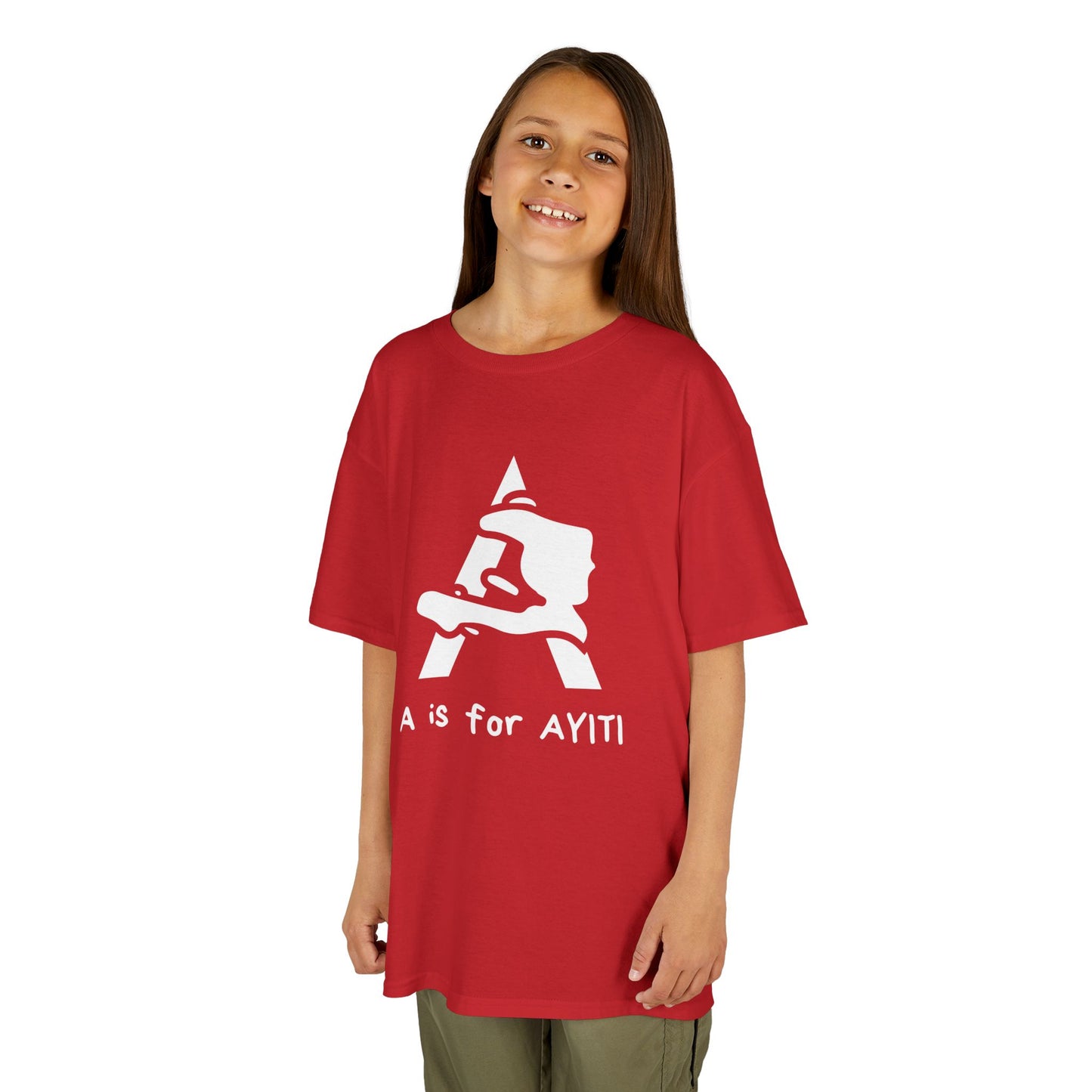 “A is for Ayiti” Youth Tee - Reclaiming the Name of Our Homeland
